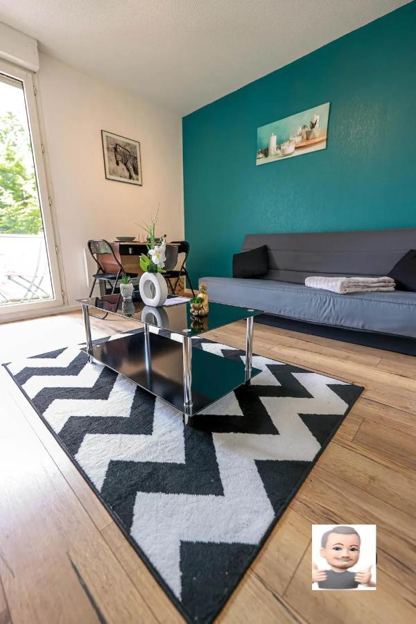 Le Petit Park-Studio-Terrasse- Piscine-Wifi Fibre Daire Pau Dış mekan fotoğraf