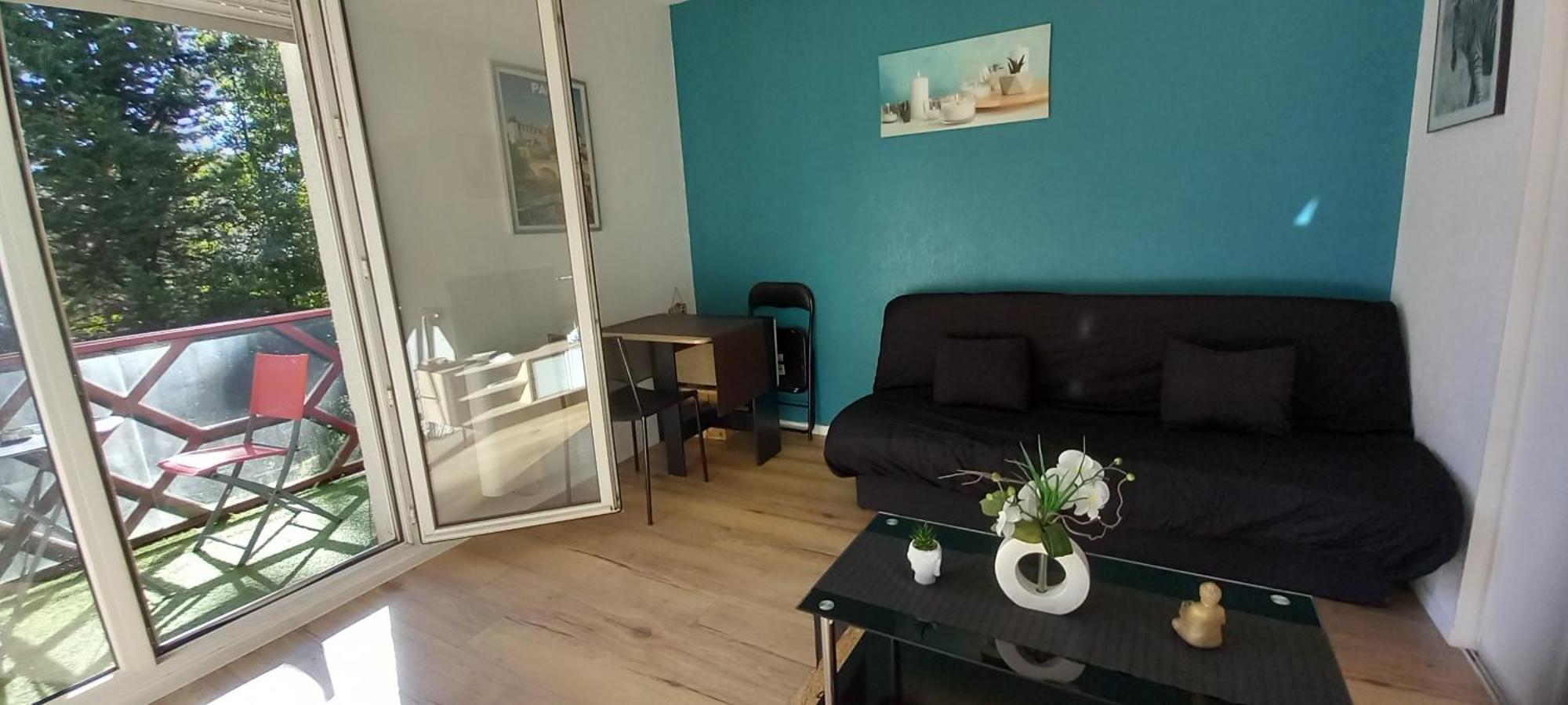 Le Petit Park-Studio-Terrasse- Piscine-Wifi Fibre Daire Pau Dış mekan fotoğraf